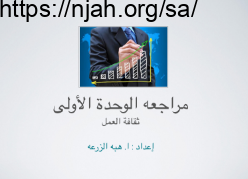 مراجعة تربية مهنية ثانوي