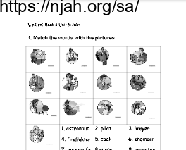 أسئلة للوحدة السادسة انجليزي We Can 5 للصف السادس أ. بدر الشهري