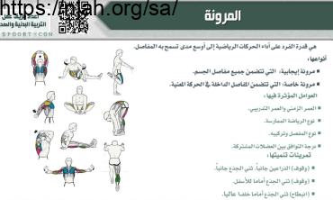 المرونة تربية بدنية ثالث ابتدائي الفصل الثاني